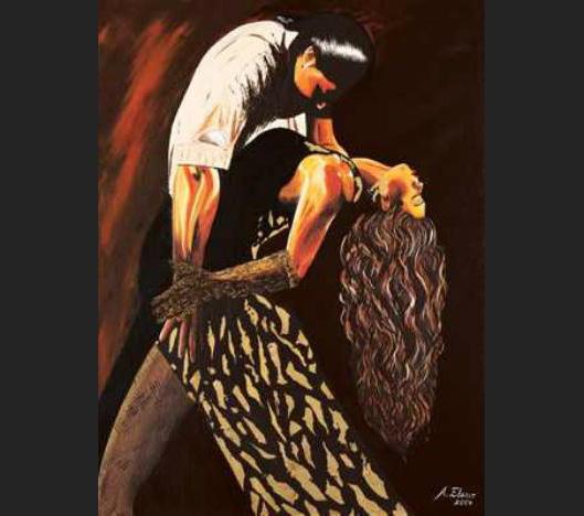 Flamenco Dancer Canvas Paintings page 2